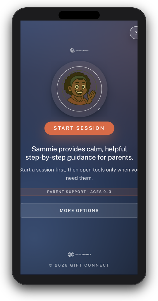 Sammie voice assistant app screenshot