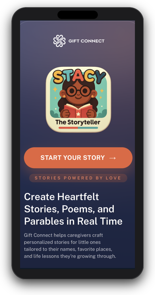 Stacey storybook creator app screenshot
