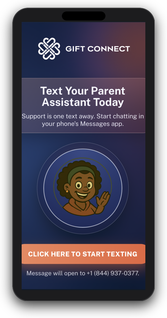 Sammie text chat app screenshot